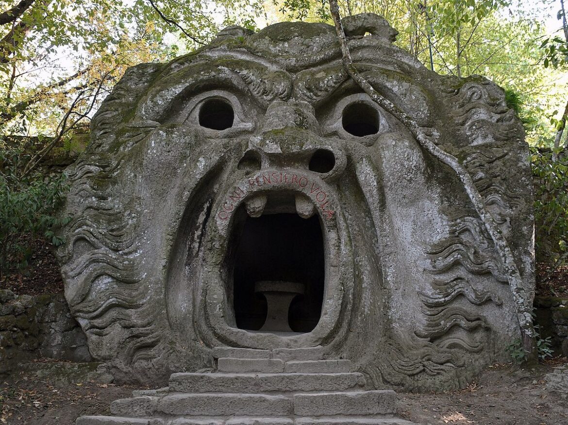 monster’s park in Bomarzo